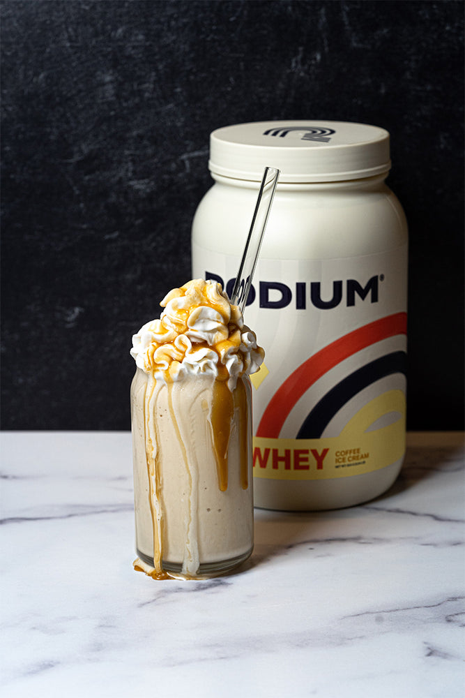 Caramel Coffee Ice Cream Frappe