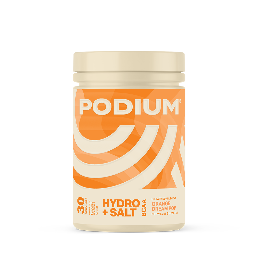 Podium® Hydro + Salt BCAA Limited Edition | Orange Dream Pop front
