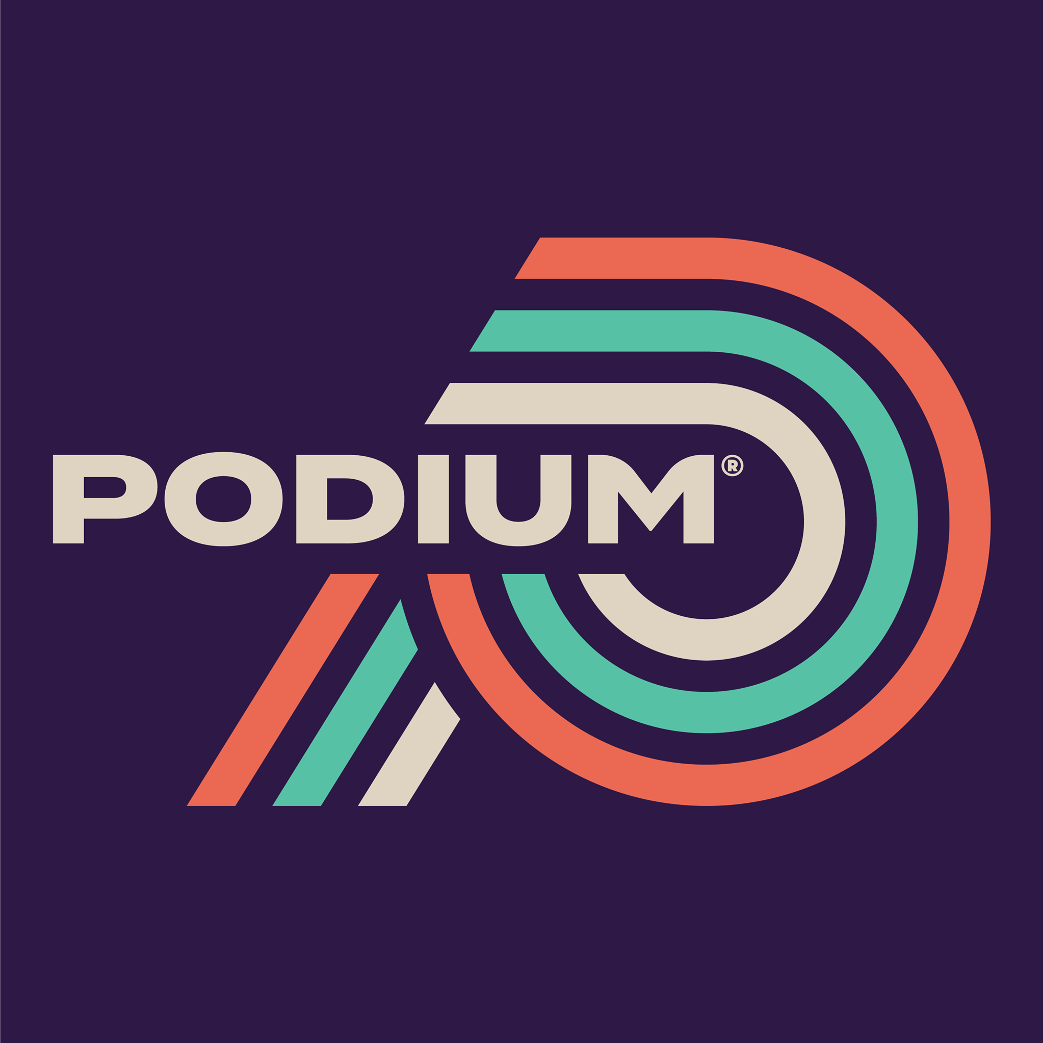 logo of PODIUM Nutrition | Built From Within